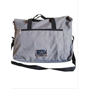 Acura Grey 2-Way Tote Bag 21" x 15" NWOT